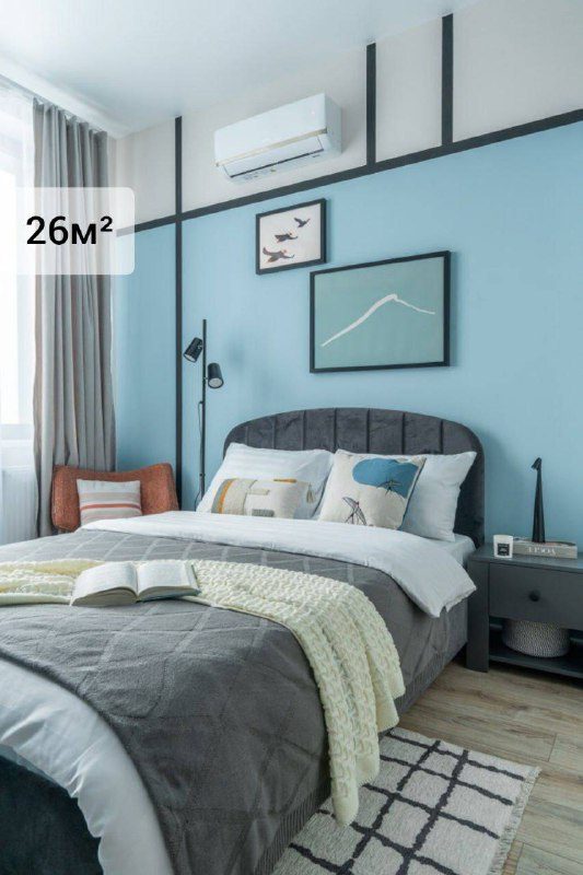 Сегодня на обзоре яркая студияМетраж: 26 кв. м.Стояла задача подготовить студию ...