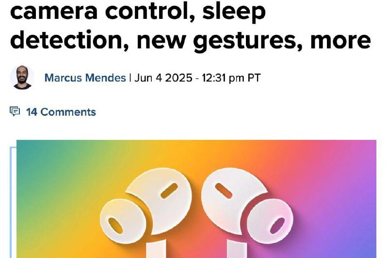 AirPods смогут отслеживать сон, говорят в инсайдах о новой iOS. Если пользовател…