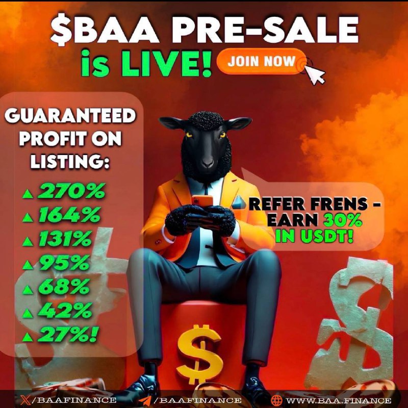 Baa.Finance (BAA) - создан по мотивам популярной английской потешки "Baa, Baa, ...