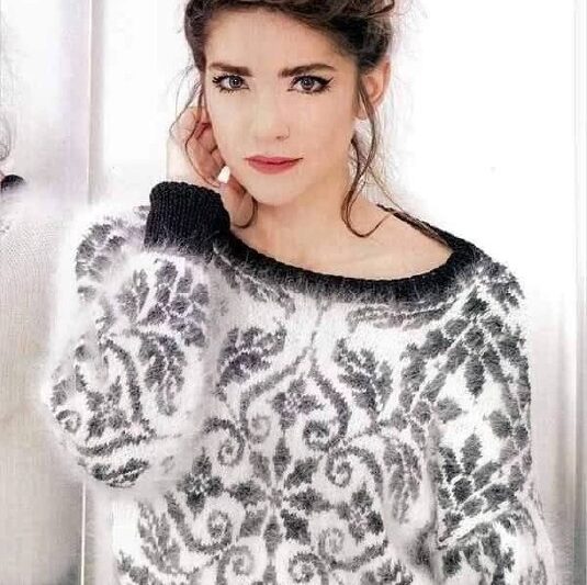 Джемпер жаккард…