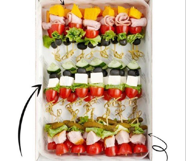 Канапе на Новогодний стол …