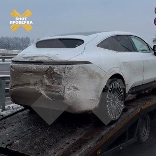 Китайский электрокар Avatr 11 проиграл русскими морозами. Машина замёрзла прямо …