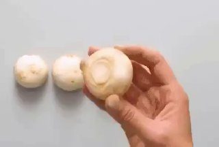 нарезка сразу 5 шампиньонов одновременноPRO ЛайфХаки...