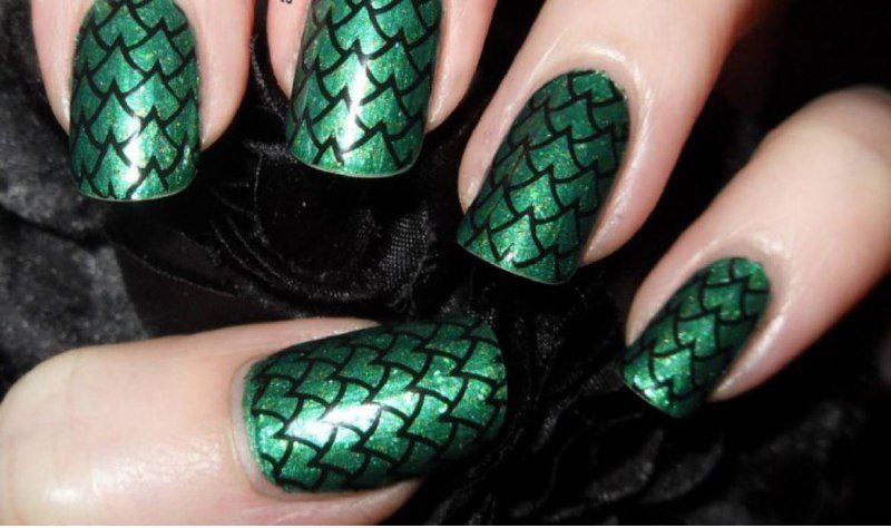 Ну и куда без чешуи в наступающем году Дракона? Если не хочется делать объемную,…