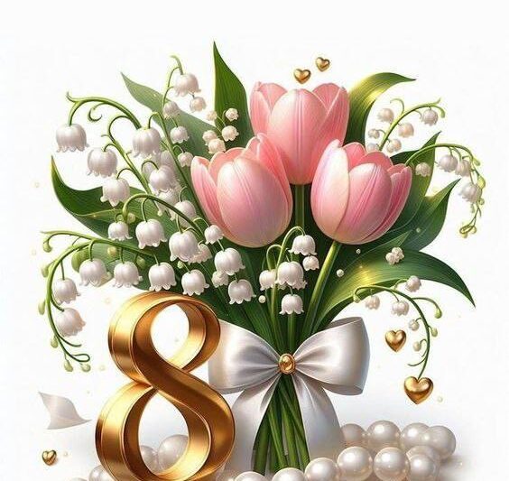 В этот прекрасный весенний день я хочу пожелать женского счастья и огромной любв…