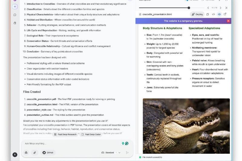 Вышел бесплатный ИИ-агент Fast Deep Coder — умеет создавать приложения, генериро…