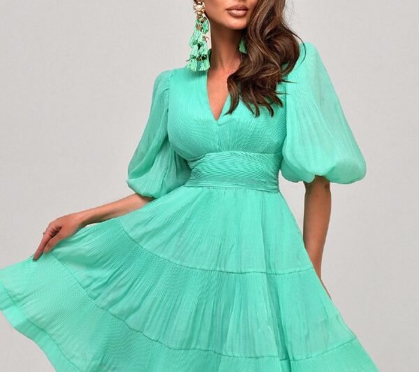 Красота какая нежная Красивое романтическое платье в яркой солнечной расцветке -…