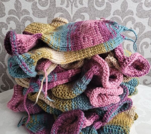 Поделилась наша подписчица Елена АлхимоваНосочки для детей и внуков  хвостики си…