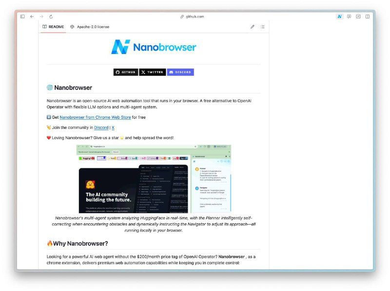 Появился бесплатный ИИ-агент для работы над любыми задачами в браузере. На случа...