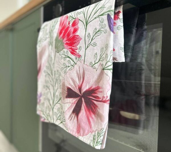 Представляем вафельное кухонное полотенце «Ботаника»50 х 70 см.!   Изготовлено …