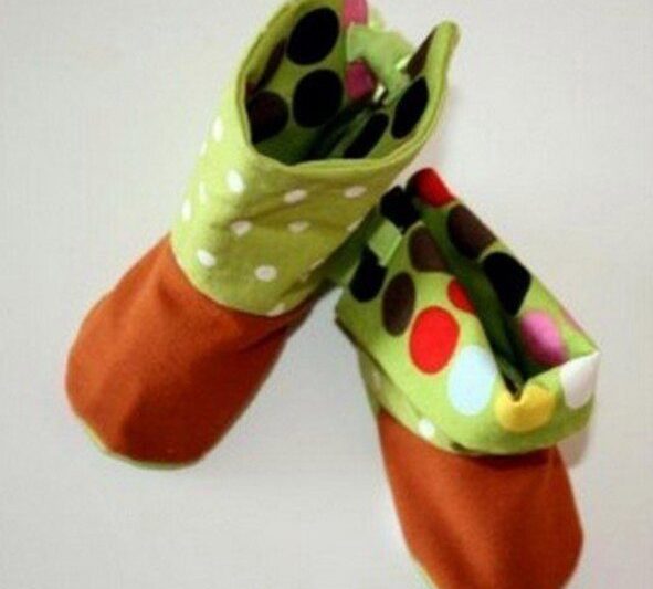 ВЫКРОЙКА ДОМАШНИХ САПОЖЕК            Уроки шитья…